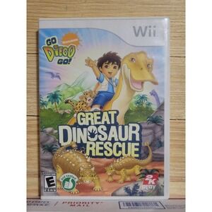 Go, Diego, Go Great Dinosaur Rescue for Nintendo Wii
